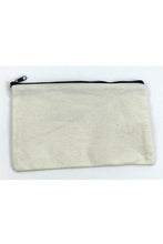 Load image into Gallery viewer, Canvas Zipper Pouch &quot;Where is my Tea bag?&quot;
