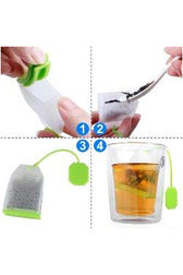Silicone Portable Tea Bag Tea Infuser - 6 Different Colors